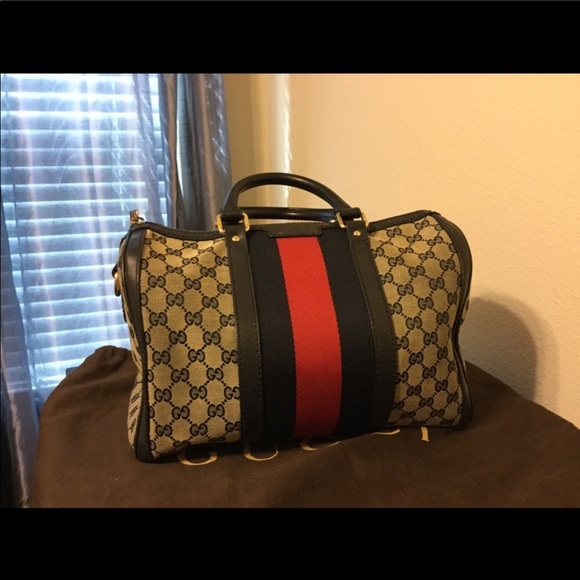 Authentic Gucci Boston bag - Picture 1 of 7